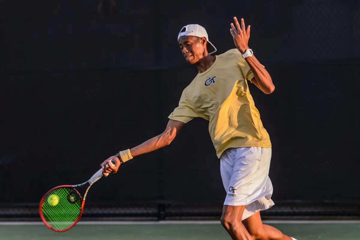 Chris Eubanks playing at Georgia Tech